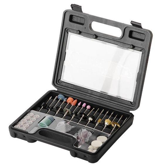 Комплект аксесуарів для гравера WT-0516, DT-0517, 100 од. INTERTOOL BT-0013 | Зображення 5