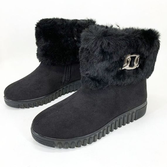 Жіночі зимові черевики на підошві, Калоші жіночі утеплені ева бурки бабуші SQ-40