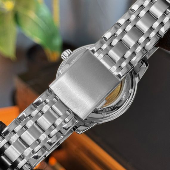 Класичний чоловічий годинник Awarder 025 Sharp Silver Black | Зображення 3
