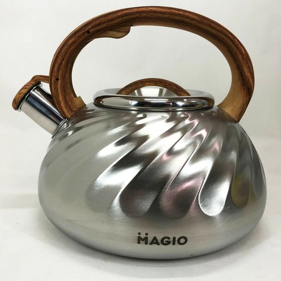 Чайник на плиту Magio MG-1194 / Чайник со свистком для электроплиты / Чайник с TX-877 индукционным дном | Зображення 9