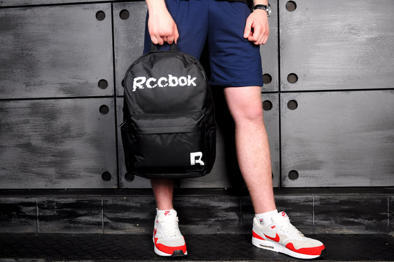 Рюкзак рибок вода чорно-білий