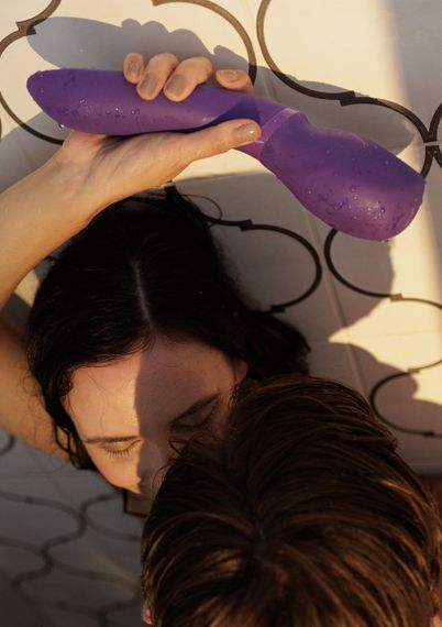 Смарт-мікрофон вібромасажер We-Vibe Wand 2, фіолетовий Sex Aura | Зображення 9