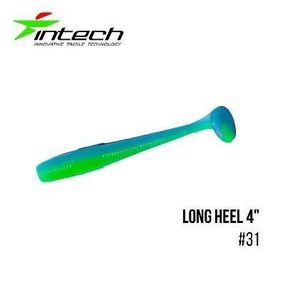 Силиконовая приманка, Съедобный силикон Intech Интеч Long Heel 4"6 шт #31