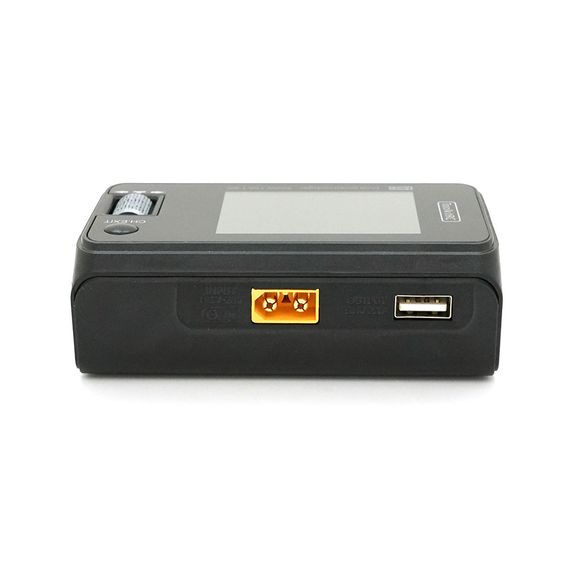 Зарядний пристрій ToolkitRC M6D, 2 канали, 500Вт, тип АКБ LiPo, LiHv, Li-ion, NiMh, LiFe, Pb, USB, роз'єм XT60, вхід 7-28В, вага | Зображення 4