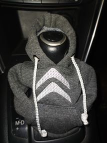 Чохол кофта Худі аксесуар на КПП  Car Hoodie Сітроен Citroen сірий подарунок автомобілісту 10070