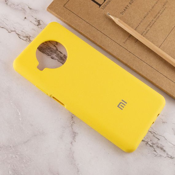 Чохол Silicone Cover Full Protective (AA) для Xiaomi Mi 10T Lite / Redmi Note 9 Pro 5G Жовтий / Yellow | Зображення 4