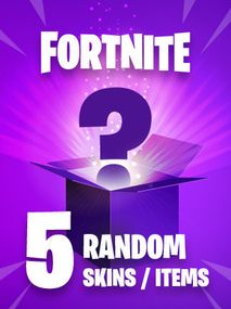Random FORTNITE SKIN / ITEM 5 Keys (PC) - Epic Games Key - GLOBAL