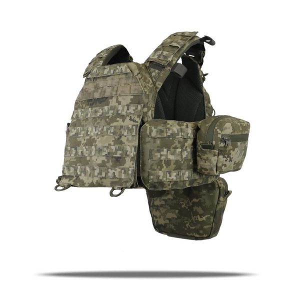 Плитоноска  CEN.2 Cordura1000D NIR піксель+  4 підсумків | Зображення 1