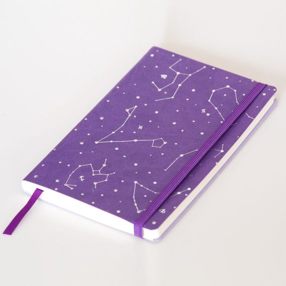 Міні планер "Зоряне небо" 22302-KR перероблений замінник шкіри еко, 130х210 мм | Зображення 2