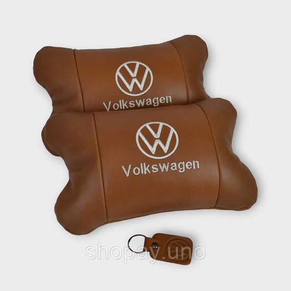 Подушки с логотипом от производителя Volkswagen, Подушка подголовник для путешествий SG-22 | Зображення 1