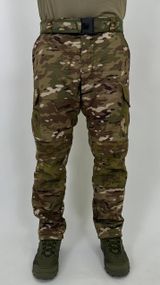 Штани тактичні штормові демісезонні Soft Shell з посиленням Мультиком 52-54