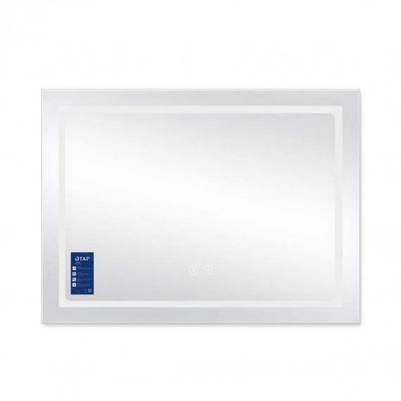 Дзеркало Qtap Mideya (DC-F904) 800х600 з LED-підсвіткою Touch, з димером QT2078F904W | Зображення 3