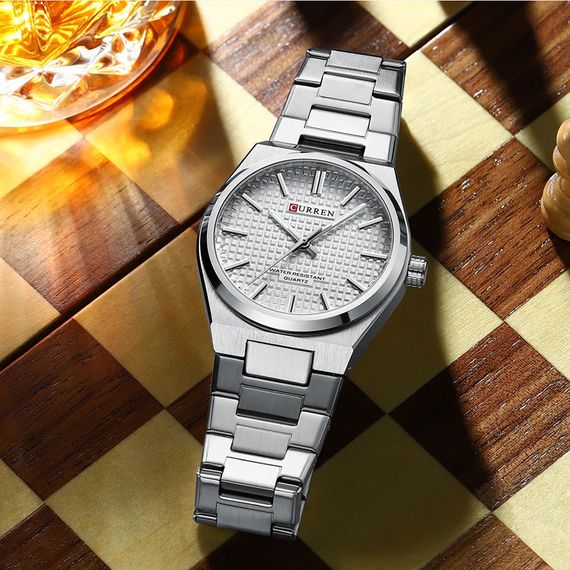 Чоловічий годинник Curren 8439 Silver-White | Зображення 1