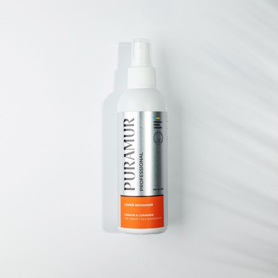 Спрей фінішний PURAMUR Ceratin and Ceramide SPF-захист без змивання 200 мл | Зображення 5