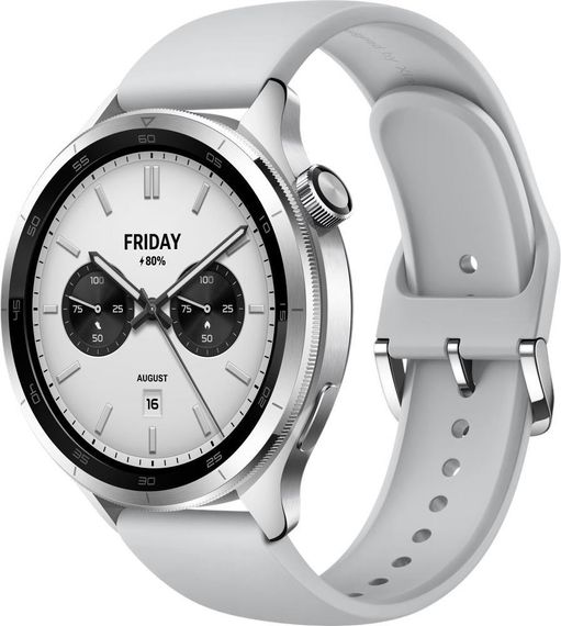 Смарт-годинник Xiaomi Watch S4 Silver (BHR9197GL) | Зображення 1