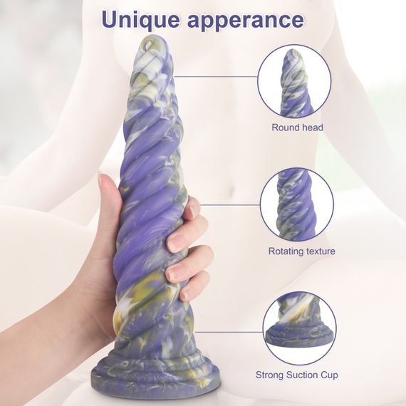 Фалоімітатор незвичайної форми "Cuttlefish penis" Sex Aura | Зображення 2