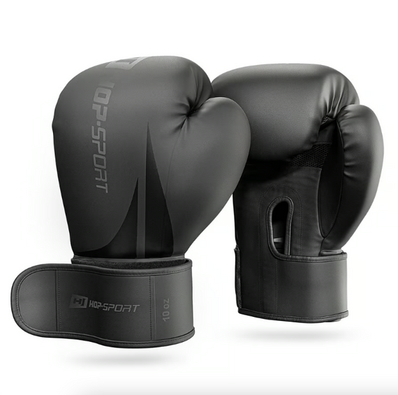 Боксерські рукавиці Hop-Sport HS-BG10 10oz чорні