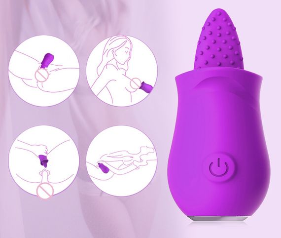 Клиторальный вибратор, имитатор куннилингуса (USB) | Зображення 2