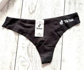 Жіночіі стрінги Tik-Tok стрінги Tik-Tok - розмір  L - Чорний