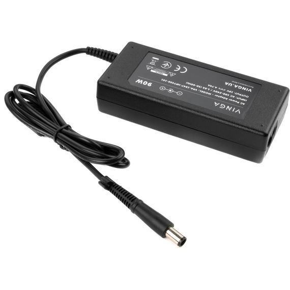 Блок живлення до ноутбуку Vinga HP 90W 19V 4.74A 7.4*5.0 (VPA-1947-HP7450-101) | Зображення 1