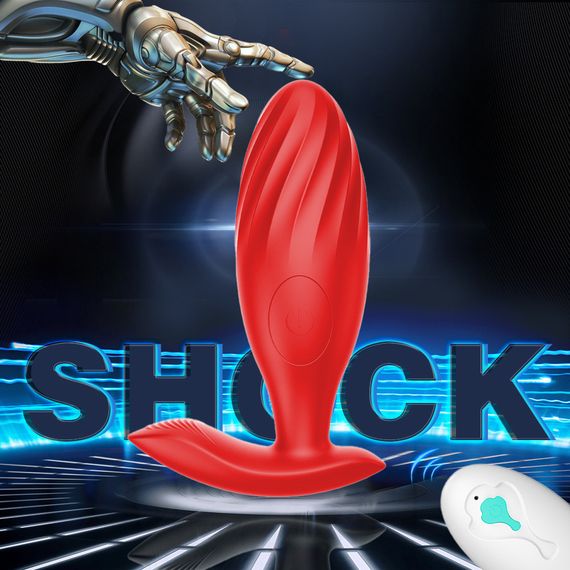 Анальна пробка з вібрацією «ButBut anal plug», з пультом дистанційного керування, 10 режимів вібрації, колір sexstyle | Зображення 1