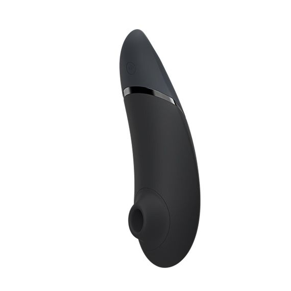 Вакуумний кліторальний стимулятор Womanizer Next Black, 3D Pleasure Air, 14 рівнів інтенсивності | Зображення 1