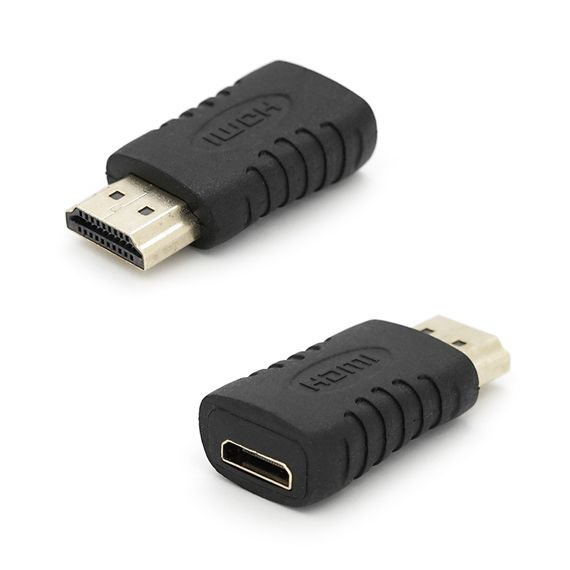 Перехідник mini HDMI (мама) -HDMI (тато)