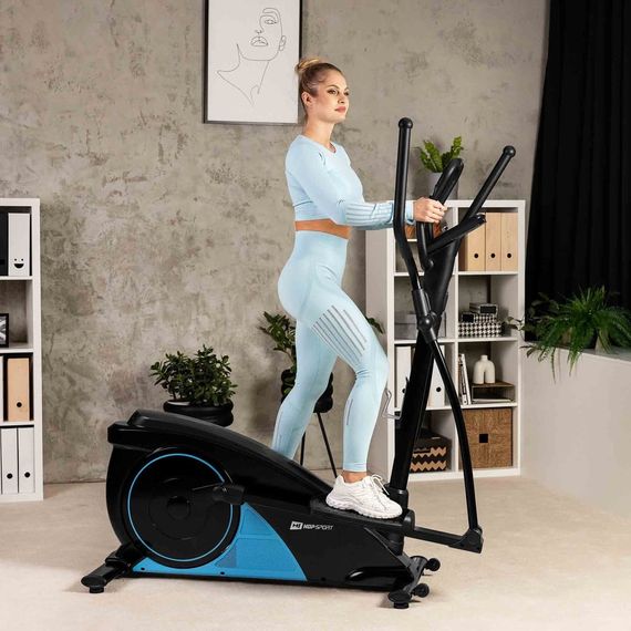 Орбитрек Hop-Sport HS-060C Blaze синий iConsole+ | Зображення 9