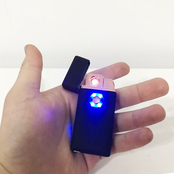 Запальничка на зарядці TH-705 2IN1 Газ + USB, Вічна запальничка usb з акумулятором, JK-294 Юсб запальничка