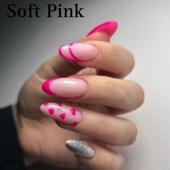 Гель для наращивания ногтей Польша Soft Pink 50мл | Зображення 2