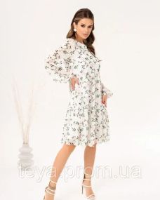 Плаття для жінок колір білий розмір L FI_008222