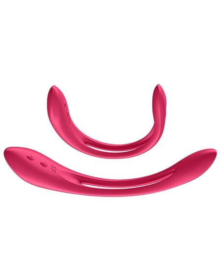 Універсальний гнучкий вібратор для пар Satisfyer Elastic Joy Red | Зображення 3