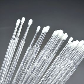 Пластиковые микростики 10см черные (в пакетике) 100шт