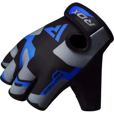 Перчатки для фитнеса RDX F6 Sumblimation Blue L (WGS-F6U-L) | Зображення 8