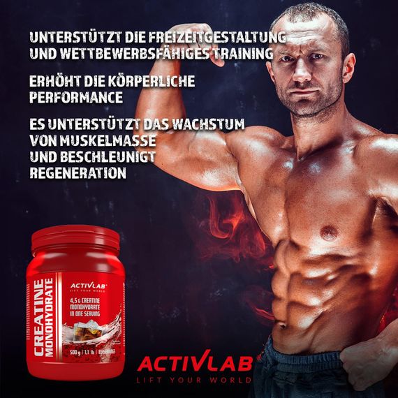 Креатин Activlab Creatine Powder 500 g (Cola) | Зображення 3