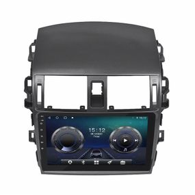 Штатная магнитола Lesko для Toyota Corolla X (E140 E150) 2006-2012 экран 9" 4/64Gb/ 4G/ Wi-Fi/ CarPlay Premium