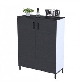 Тумба офисная Loft Design LT-900-1200 белая венге
