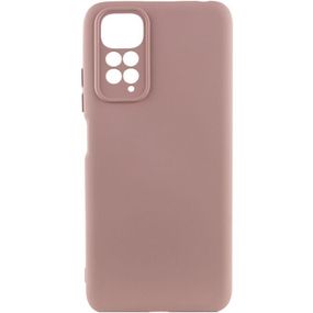 Чохол Silicone Cover Ummi Lakshmi Full Camera (AA) для Xiaomi Redmi Note 11 (Global) / Note 11S Рожевий / Pink Sand