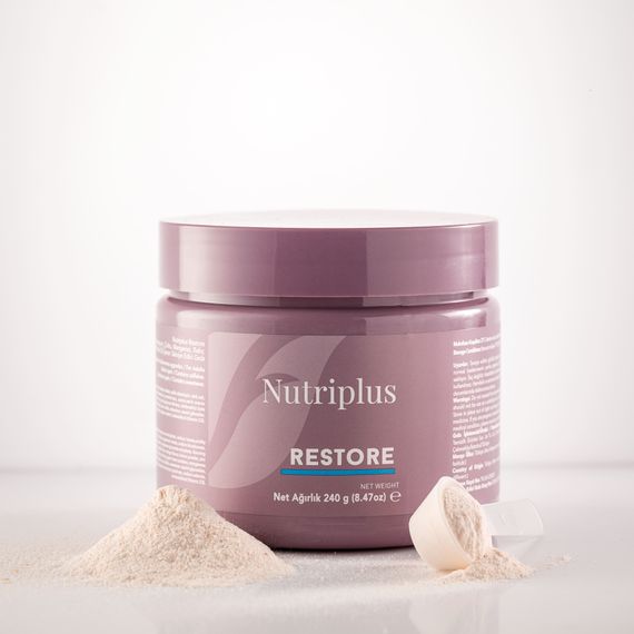 Диетическая добавка для восстановления минерального баланса Farmasi "Mineral Powder Restore Nutriplus" 240 г | Зображення 3