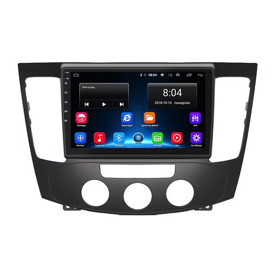 Штатна магнітола Lesko для Hyundai Sonata V (NF) Manual AC 2008-2010