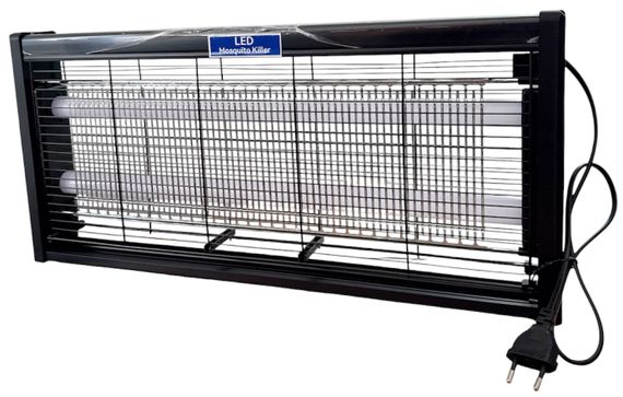 Знищувач комарів потужний електричний 30W UV LED лампа пастка для мух, мошок та москітів 220В чорна підвішувана | Зображення 6