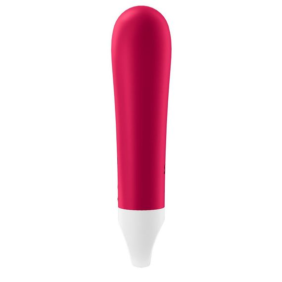 Віброкуля Satisfyer Ultra Power Bullet 1 Red на акумуляторі, потужна міні віброкуля для точкової стимуляції | Зображення 3
