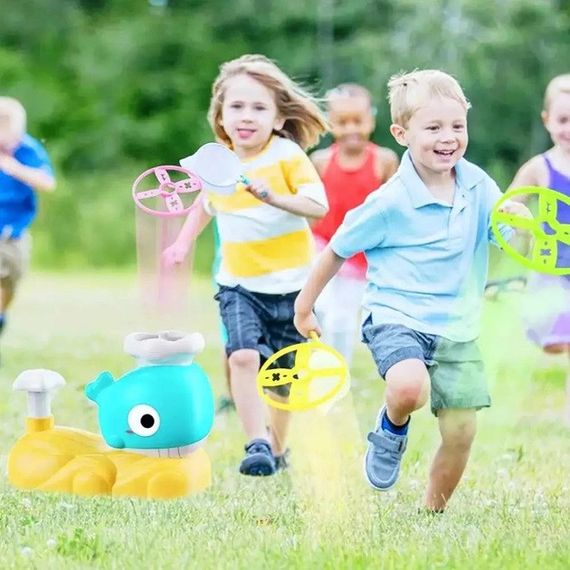 Інтерактивна дитяча іграшка літаюча тарілка фрісбі Small Whale IX-86 | Зображення 7