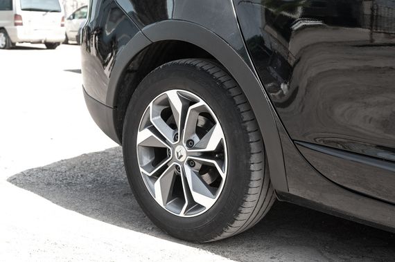 Накладки на арки (8 шт, черные) SW, металл для Renault Megane III 2009-2016 гг | Зображення 7