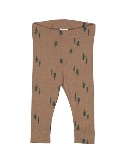 Дитячі легінси для дівчинки Green Cotton 80 см Кавові (25111287)