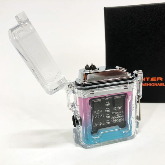 Зажигалка в подарочном футляре HL-517, Зажигалка электрическая дуга, Зажигалка WL-943 для путешествий | Зображення 9