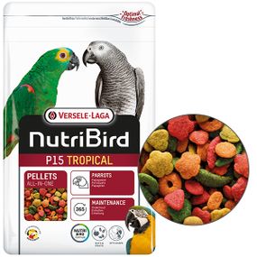 Корм Versele-Laga NutriBird P15 Tropical для крупных попугаев 1 кг