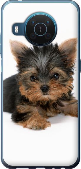 Чехол на Nokia X20 Щенок йоркширского терьера "931u-2532-17620"