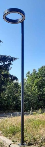 Светильник парковый на опоре 3 м современный дизайн украинский производитель MG STREET FLASH D500 | Зображення 2