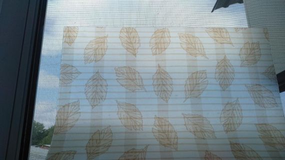 Пленка самоклеющаяся (самоклейка) d-c-fix 200-2824 0,45 х 1м витражная  осенние листья | Зображення 2